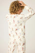 Pj Salvage Ruff On The Range Dog Print Long Sleeve Top